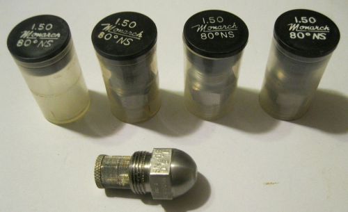 4 MONARCH 1.50 / 80 NS OIL BURNER NOZZLES for Heater Furnace