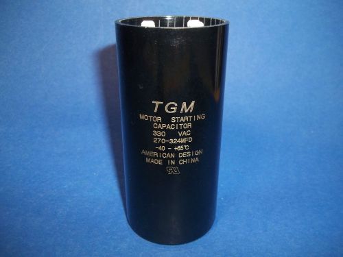 Start capacitor 270-324 mfd  330  vac  50/60hz for sale