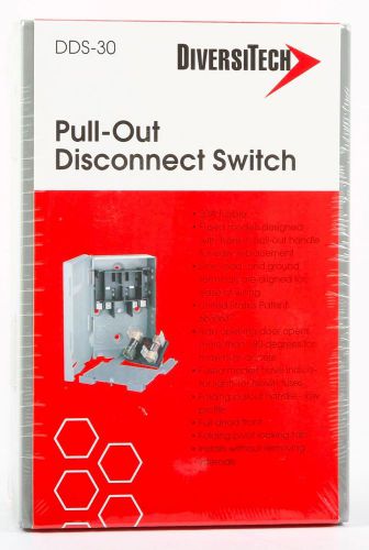 DiversiTech Pull-Out Fusible Disconnect Switch 30A - DDS-30 30 Amp fusable