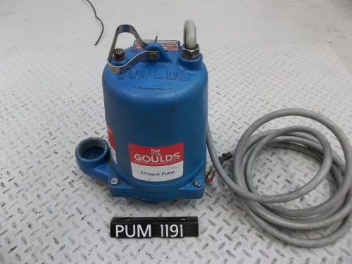 Goulds pumps we0532h submersible effluent pump (pum1191) for sale