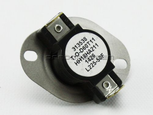 Genuine oem carrier hh18ha211 temp act switch spst open 225 f close 175 f for sale