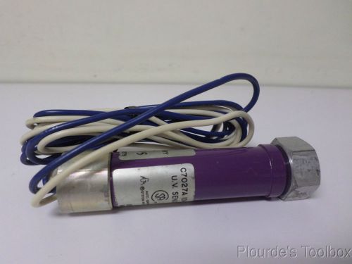 Used honeywell mini-peeper ultraviolet uv flame detector, c7027a1049 for sale