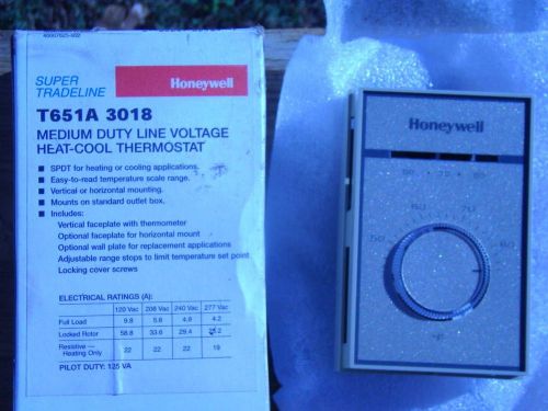Honeywell medium duty thermostat