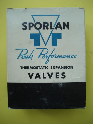 New sporlan thermostatic expansion valve pve 20  cp100  7/8 x 1 3/8 odf  5ft for sale