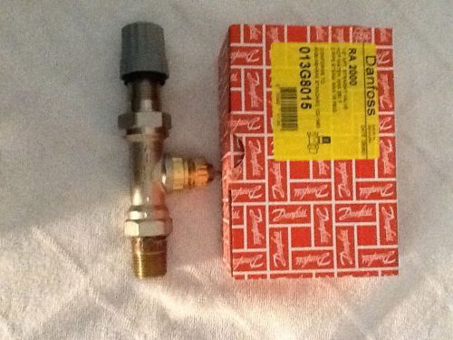 Danfoss 1/2&#034; straight thermostatic radiator valve 013g8015 for sale