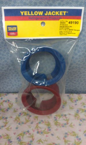 Yellow jacket gauge protectors for 3-1/8 or 80 mm gauges, easy to put on! for sale