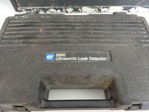 Tif 6600 ultrasonic leak detector
