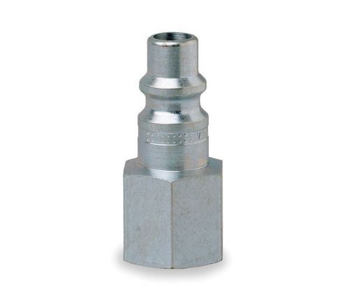 4tl51 - 6 pack of  female plug coupler body size 3/8&#034; connection size npt 3/8&#034; for sale