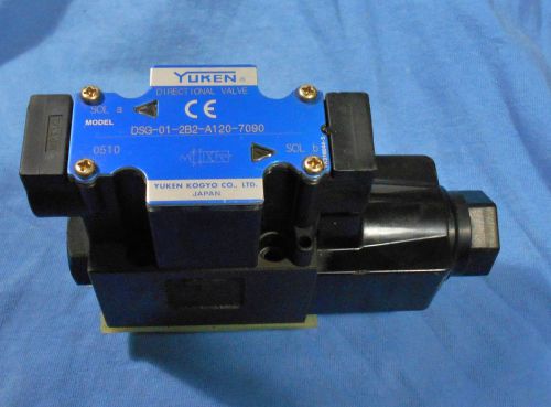 Yuken dsg-01-2b2-a120-7090 solenoid operated directional valve for sale