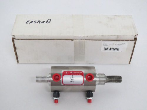 NEW ALLENAIR A 2 X 1 BC DOUBLE ACTING 1 IN 2 IN PNEUMATIC CYLINDER B308114