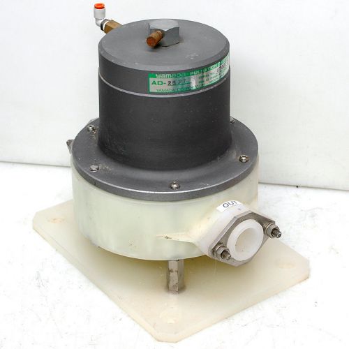 Yamada ad-25pt pulsation damper 100psi 0.7mpa 1&#034; ptfe/ppg construction for sale
