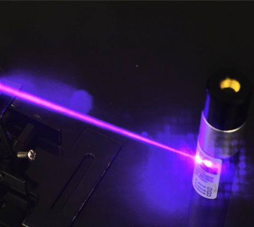 405nm 50mw Focusable Blue-Violet Laser Dot Module 16mm-120mm With Power Adapter