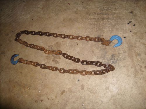 8 1/2 ft 3/8&#034; chain assemble with hooks tow truck wrecker heavy duty for sale