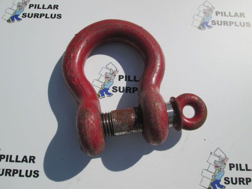 Crosby 25ton 1 3/4&#039;&#039;  screw pin lifting rigging anchor shackle usa lift for sale