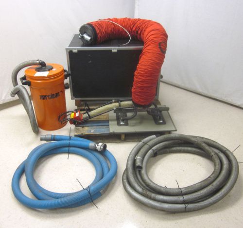 Vaculex vacuum hoist lift lifting aid system 3-ph 460v 8&#034;-dia tube nederman for sale