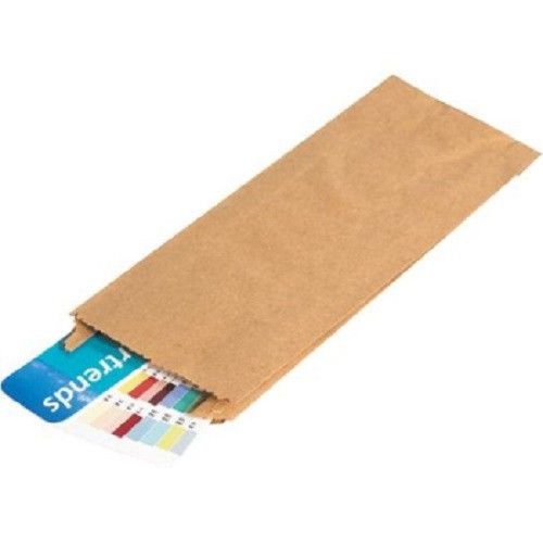 Box gusseted merchandise bag - 24&#034; x 17&#034; x 4&#034; - paper - 500/carton - kraft for sale