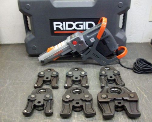 RIDGID CT-400 Corded Press Tool Kit w/ ProPress  6 Jaw Set 1/2-2&#034;