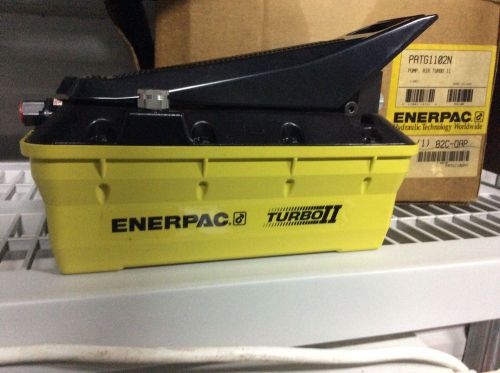 New Enerpac PATG1102N air hydraulic foot pump.