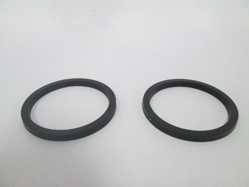 Lot 2 new waukesha 120026 rubber seal 5in od 4-1/4in id d290610 for sale