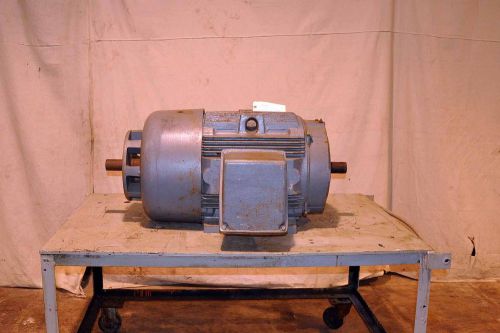 Ge 60 hp tefc encl double end c-face electric motor, 1190 rpm, frame 404tscz for sale