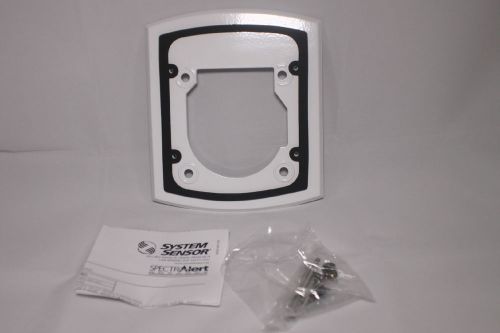 System sensor wtp-spw water tight wall plate white for sale