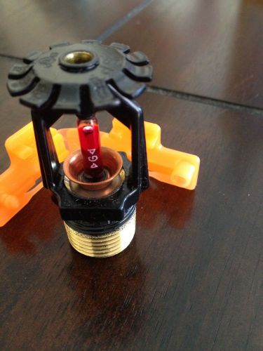 Tyco1/2 in.  black pendent fire sprinkler heads 5.6k 20 each   - new 5mm sr for sale