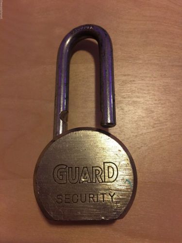 Guard Security Industrial Padlock Hardened Steel Gate Truck Lock No Core
