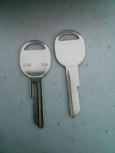 Taylor by ilco key blanks b49 fits gm lot of 20 for sale