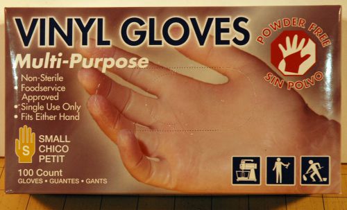 Vinyl Gloves Powder Free Netcare NonSterile Foodservice SMALL 100 left or right