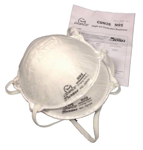 Flents maxi-mask particulate respirators, ultra 95 (20 pack bulk) air filter new for sale