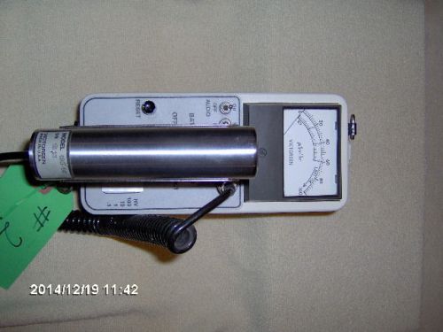 Victoreen Model 90 geiger counter w/ 493-50 GM probe Lot # 2