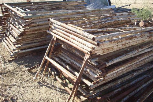 Used scaffolding lot of 165 individual pieces in  ca, 92256  pickup only for sale
