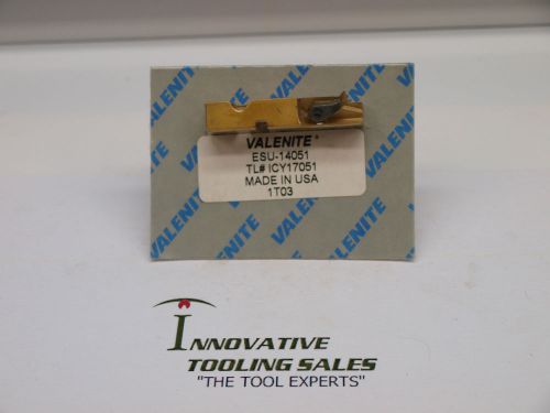 Esu-14051 insert cartridge toolholder valenite brand 1pc for sale