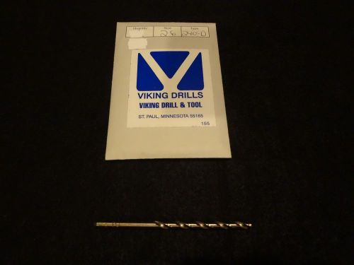 #26 Jobber Length Cobalt Drill Bit-Viking Drill&amp;Tool  USA-NEW Sold by the each