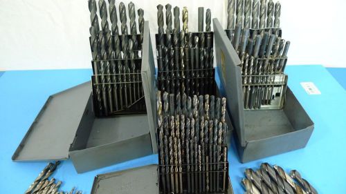 GIANT LOT of over 165 DRILLS &amp; 4 HUOT DRILL INDEXES **FREE SHIPPING** *D
