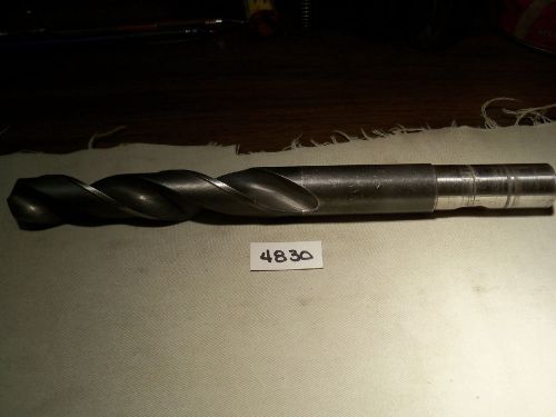 (#4830) Used Machinist USA Made 51/64 Inch Straight Shank Drill