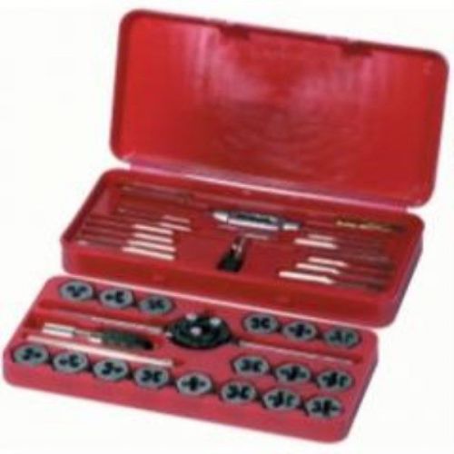40 piece sae tap/die set fine and course thread and life time warranty for sale
