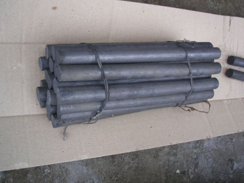 Nos soviet graphite carbone rod cylinder electrode 18mm x 255mm 100pcs or more for sale