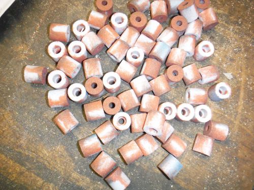 Pile of id metal lathe tool post grinder grinding stones 3/4 x 3/4 x 1/4&#034; arbor for sale