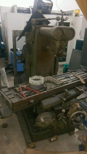 KEARNEY &amp; TRECKER MILWAUKEE HORIZONTAL MILLING MACHINE MODEL K Plain No. 2