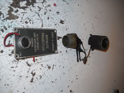 91656 P/B Switch for Jones &amp; Lamson Comparators with Mercury Arc Projection USED