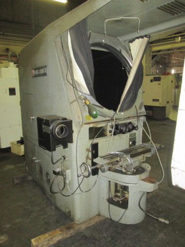 J&amp;l model fc30 118 volt 1ph optical comparator w reflection attachment nice cond for sale