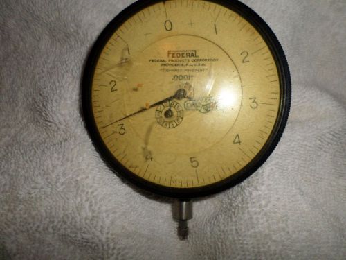 FEDERAL  .0001&#034; DIAL INDICATOR