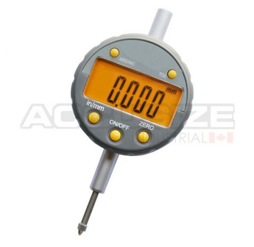 0-1/2&#039;&#039; x 0.00005&#039;&#039; Electronic Digital Indicator with Yellow LCD, #611H-1348