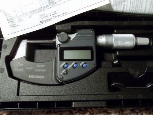 Mitutoyo Digimatic  Micrometer IP 65 Very Clean