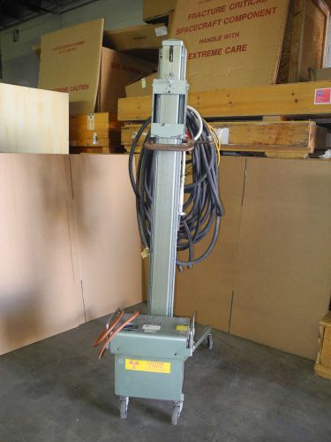 NDT Balteau INDUSTRIAL X-RAY Water Cooler w/ Rolling Adjustable Stand &amp; Hoses