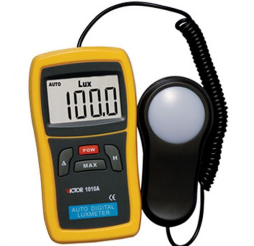 F04983 victor vc1010a handheld digital luxmeter photo light meter lumens test for sale