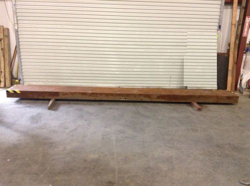 Challenge machine surface plate 18&#034; x 192&#034; x 6&#034; for sale