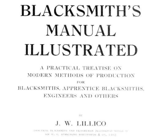2 Classic Blacksmithing books on CD