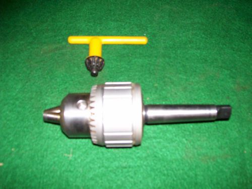 1/32x5/8, jt3,mt2, drill chuck and arbor for lathe for sale
